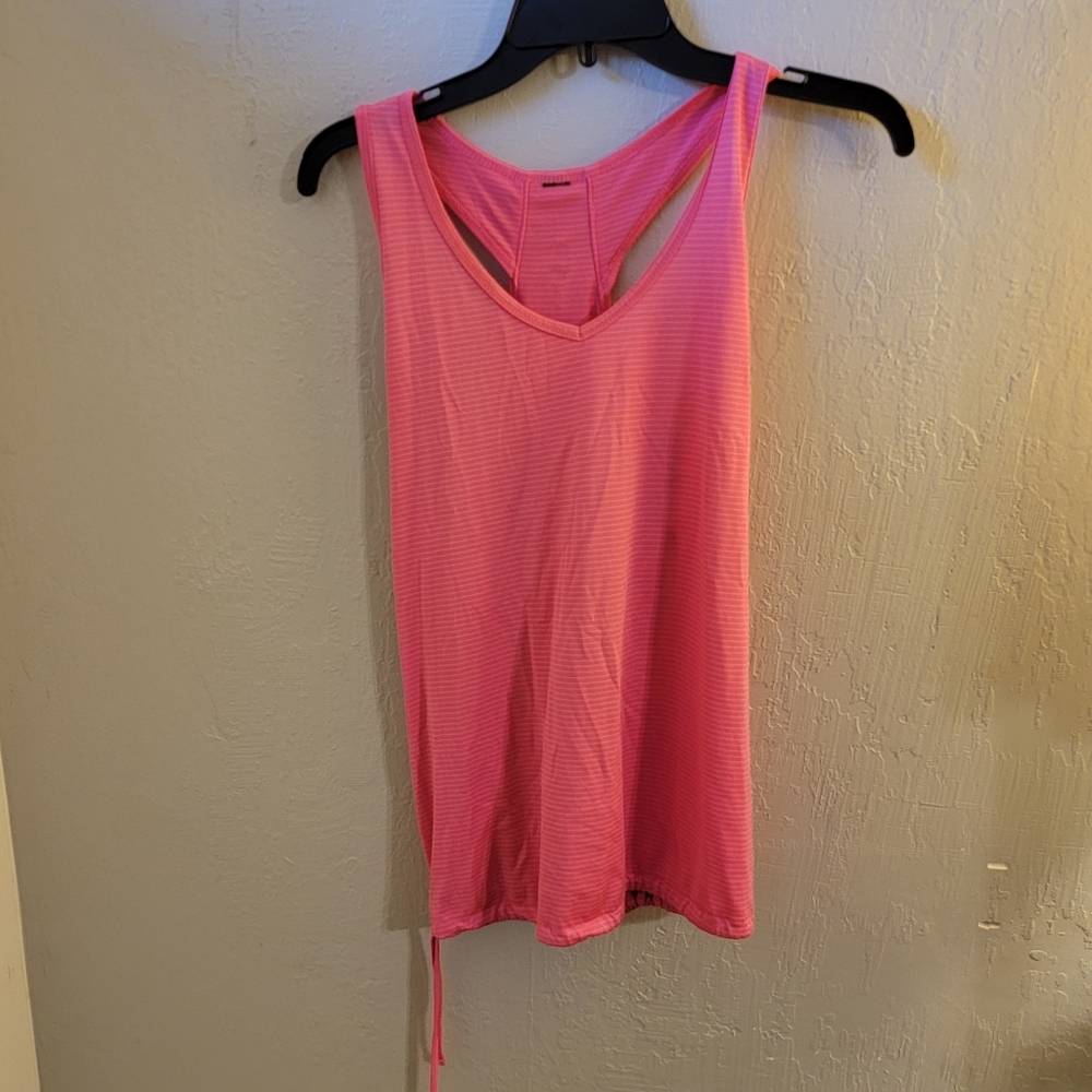 Pink work out shirt